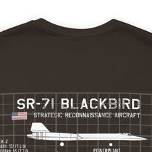 Load image into Gallery viewer, SR-71 Blackbird Aircraft Unisex Tee
