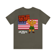 Load image into Gallery viewer, Natural Born Soldier Unisex Tee