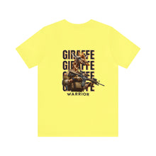 Load image into Gallery viewer, Giraffe Animal Warrior Unisex Tee