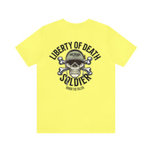 Load image into Gallery viewer, Liberty Of Death Soldier Unisex Tee