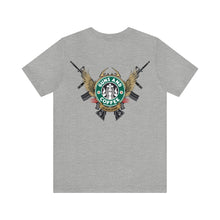 Load image into Gallery viewer, Guns and Coffee Unisex Tee