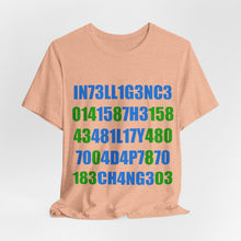 Load image into Gallery viewer, Intelligence Unisex Jersey Short Sleeve Tee