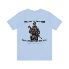 Load image into Gallery viewer, Die On My Feet Unisex Tee