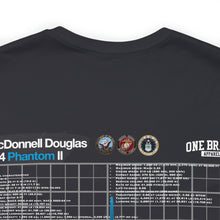 Load image into Gallery viewer, F-4 Phantom II Aircraft Unisex Tee