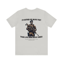 Load image into Gallery viewer, Die On My Feet Unisex Tee