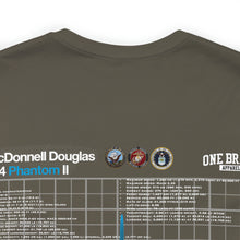 Load image into Gallery viewer, F-4 Phantom II Aircraft Unisex Tee