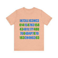 Load image into Gallery viewer, Intelligence Unisex Jersey Short Sleeve Tee