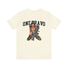 Load image into Gallery viewer, One Bravo Nose Art Unisex Tee