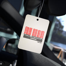 Load image into Gallery viewer, Stacked One Bravo Apparel Logo Air Freshener