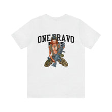 Load image into Gallery viewer, One Bravo Nose Art Unisex Tee