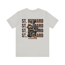 Load image into Gallery viewer, ST. Bernard Animal Warrior Unisex Tee