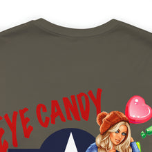 Load image into Gallery viewer, Eye Candy Nose Art Unisex Tee