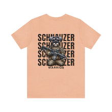 Load image into Gallery viewer, Schnauzer Animal Warrior Unisex Tee