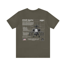Load image into Gallery viewer, AH64D Apache Aircraft Unisex Tee