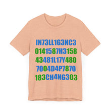 Load image into Gallery viewer, Intelligence Unisex Jersey Short Sleeve Tee