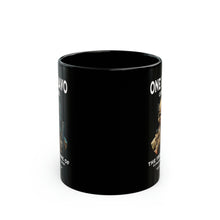 Load image into Gallery viewer, The Frontline Of Extraordinary Flavor Ceramic Black Mug (11oz)