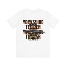 Load image into Gallery viewer, Yorkshire Terrier Animal Warrior Unisex Tee