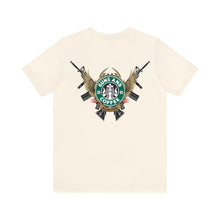 Load image into Gallery viewer, Guns and Coffee Unisex Tee