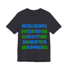 Load image into Gallery viewer, Intelligence Unisex Jersey Short Sleeve Tee