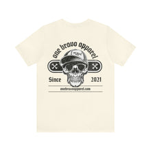 Load image into Gallery viewer, Vintage Skull One Bravo Unisex Tee