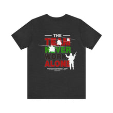 Load image into Gallery viewer, The Team Never Works Alone Unisex Streetwear Tee