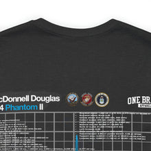 Load image into Gallery viewer, F-4 Phantom II Aircraft Unisex Tee