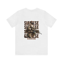 Load image into Gallery viewer, Siamese Cat Animal Warrior Unisex Tee
