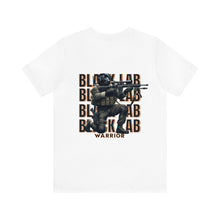 Load image into Gallery viewer, Black Lab Animal Warrior Unisex Tee