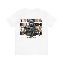 Load image into Gallery viewer, Staffordshire Bull Terrier Animal Warrior Unisex Tee
