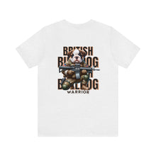 Load image into Gallery viewer, British Bulldog Animal Warrior Unisex Tee