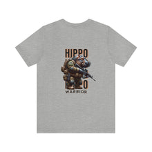Load image into Gallery viewer, Hippo Animal Warrior Unisex Tee