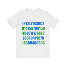 Load image into Gallery viewer, Intelligence Unisex Jersey Short Sleeve Tee