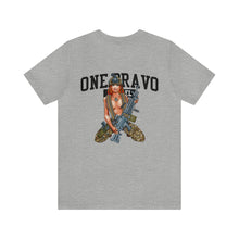 Load image into Gallery viewer, One Bravo Nose Art Unisex Tee