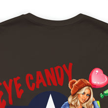 Load image into Gallery viewer, Eye Candy Nose Art Unisex Tee