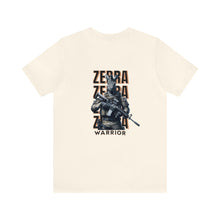 Load image into Gallery viewer, Zebra Animal Warrior Unisex Tee