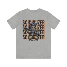 Load image into Gallery viewer, Schnauzer Animal Warrior Unisex Tee