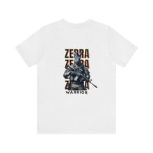 Load image into Gallery viewer, Zebra Animal Warrior Unisex Tee