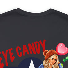 Load image into Gallery viewer, Eye Candy Nose Art Unisex Tee