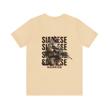 Load image into Gallery viewer, Siamese Cat Animal Warrior Unisex Tee