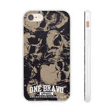 Load image into Gallery viewer, Tan Skull Flexi Phone Cases
