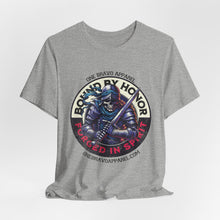 Load image into Gallery viewer, Bound By Honor, Forged In Spirit Unisex Tee