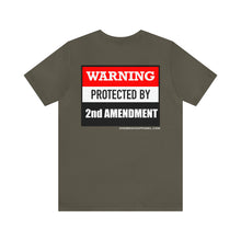 Load image into Gallery viewer, Protected By 2nd Amendment Unisex Tee