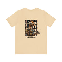 Load image into Gallery viewer, Giraffe Animal Warrior Unisex Tee