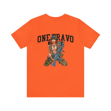 Load image into Gallery viewer, One Bravo Nose Art Unisex Tee