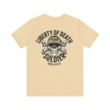 Load image into Gallery viewer, Liberty Of Death Soldier Unisex Tee