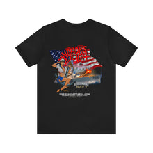 Load image into Gallery viewer, Anchors Aweigh Nose Art Unisex Tee