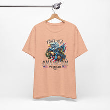 Load image into Gallery viewer, Proud To Be American Veteran Unisex Tee