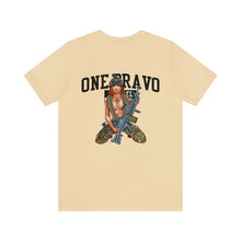 Load image into Gallery viewer, One Bravo Nose Art Unisex Tee