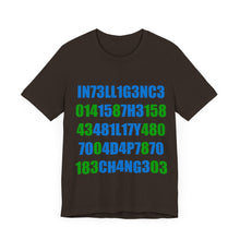 Load image into Gallery viewer, Intelligence Unisex Jersey Short Sleeve Tee