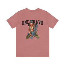 Load image into Gallery viewer, One Bravo Nose Art Unisex Tee